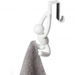 Krokar, över skåpdörr, 2 st, BUDDY CABINET HOOKS, Umbra, Vita Krokar, över skåpdörr, 2 st, BUDDY CABINET HOOKS, Umbra, Vita