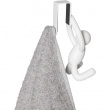 Krokar, över skåpdörr, 2 st, BUDDY CABINET HOOKS, Umbra, Vita Krokar, över skåpdörr, 2 st, BUDDY CABINET HOOKS, Umbra, Vita