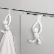 Krokar, över skåpdörr, 2 st, BUDDY CABINET HOOKS, Umbra, Vita Krokar, över skåpdörr, 2 st, BUDDY CABINET HOOKS, Umbra, Vita