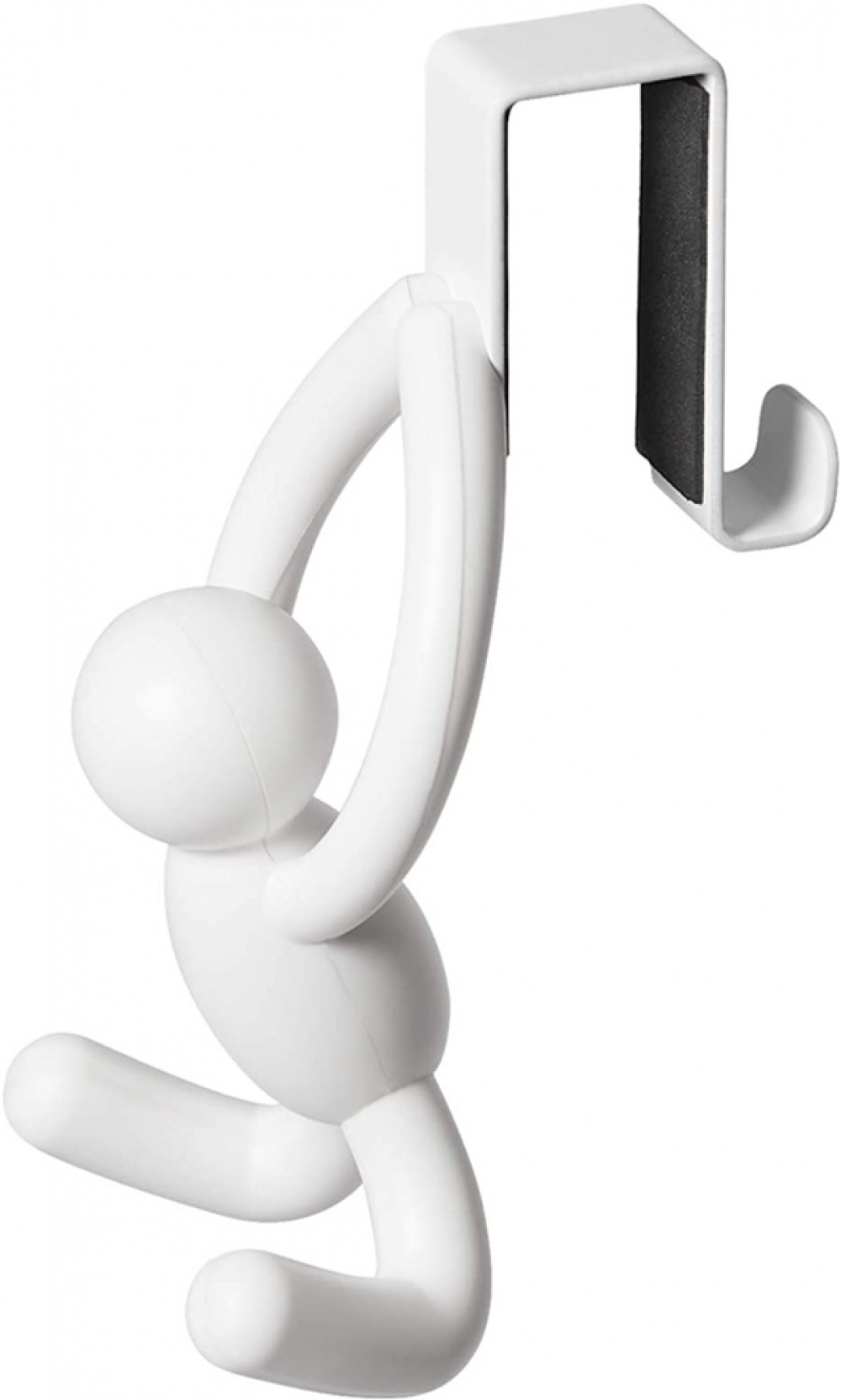 Krokar, över skåpdörr, 2 st, BUDDY CABINET HOOKS, Umbra, Vita i gruppen Förvaring / Sovrumsförvaring / Dörrkrokar hos SmartaSaker.se (41561)