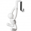 Krokar, över skåpdörr, 2 st, BUDDY CABINET HOOKS, Umbra, Vita Krokar, över skåpdörr, 2 st, BUDDY CABINET HOOKS, Umbra, Vita