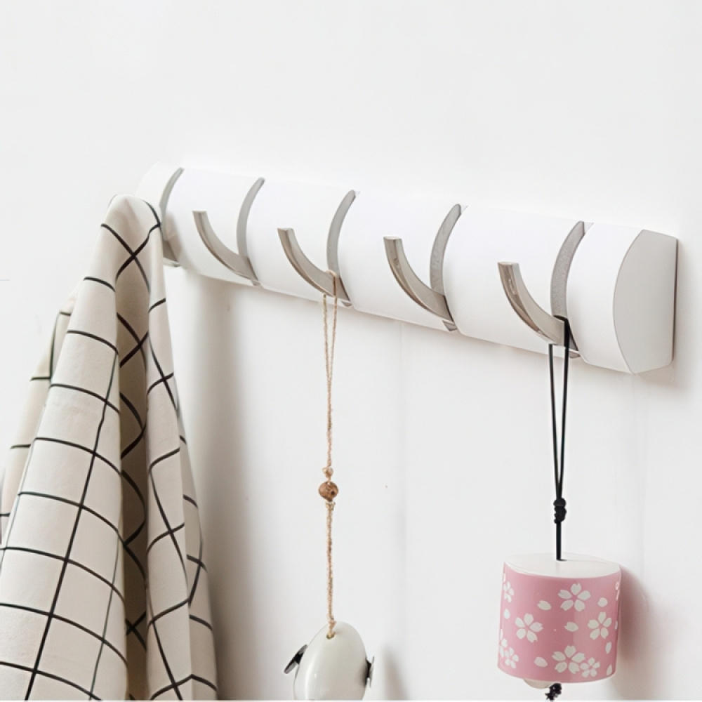 Kroklist med 5 krokar, UMBRA FLIP 5 HOOK, 51 x H 6,5 cm i gruppen Förvaring / Hallförvaring / Krokar och hängare hos SmartaSaker.se (41565)