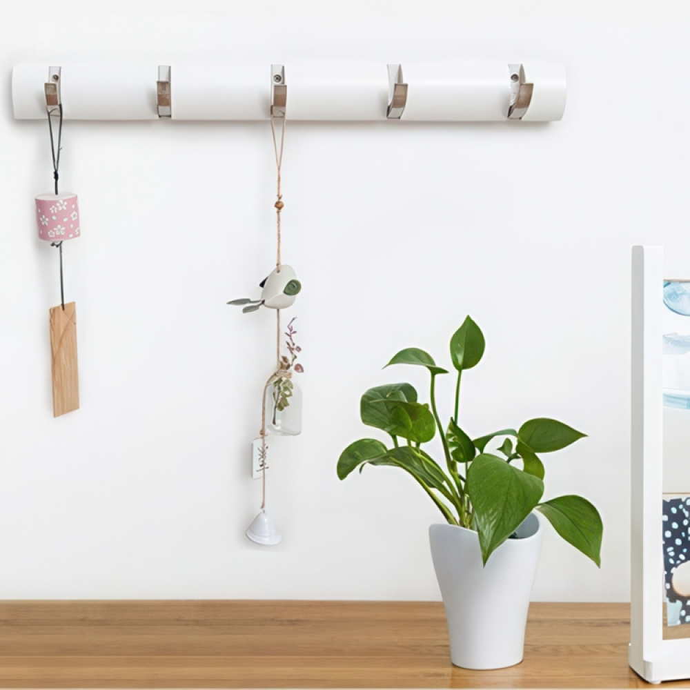 Kroklist med 5 krokar, UMBRA FLIP 5 HOOK, 51 x H 6,5 cm i gruppen Förvaring / Hallförvaring / Krokar och hängare hos SmartaSaker.se (41565)