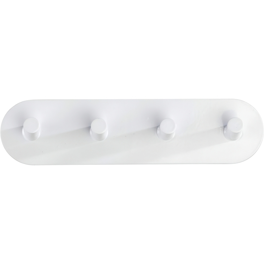 Kroklist, 4 krokar, Självhäftande, Metall, PIENCO QUADRO i gruppen Förvaring / Hallförvaring / Krokar och hängare hos SmartaSaker.se (41582)