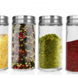 Kryddburkar i glas med metallock, 6 st, GLASS SPICE POTS, Ø 4,5 x H 9,5 cm, Klar / Silver Kryddburkar i glas med metallock, 6 st, GLASS SPICE POTS, Ø 4,5 x H 9,5 cm, Klar / Silver