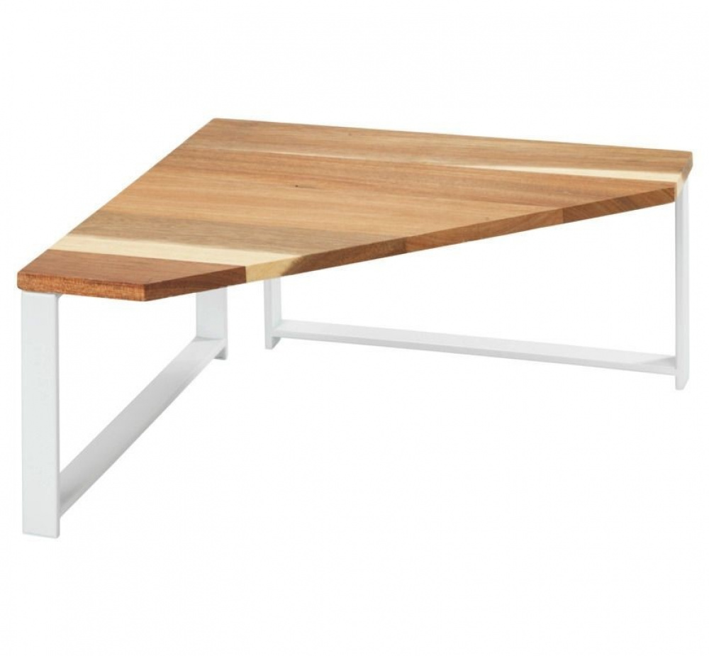 Kryddhylla för köksbänken, ACACIA SMALL CORNER SHELF, 30 x 30 x H 15cm, Vit / Brun i gruppen Förvaring / Köksförvaring / Organisera köksskåp / Kryddställ hos SmartaSaker.se (41595)