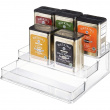Kryddhylla i 3 plan, COMPACT STADIUM, 26 x 23,5 x H 10 cm, Transparent Kryddhylla i 3 plan, COMPACT STADIUM, 26 x 23,5 x H 10 cm, Transparent