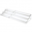 Kryddhylla i 3 plan, Utdragbar, ID CABINET ORGANIZER, 42,5 till 66,5 cm, Transparent Kryddhylla i 3 plan, Utdragbar, ID CABINET ORGANIZER, 42,5 till 66,5 cm, Transparent