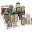 Kryddhylla i 4 plan, med kant, STADIUM SHELF, 27,3 x 28 x H 9 cm, Klar Kryddhylla i 4 plan, med kant, STADIUM SHELF, 27,3 x 28 x H 9 cm, Klar