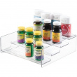 Kryddhylla i 4 plan, med kant, STADIUM SHELF, 27,3 x 28 x H 9 cm, Klar Kryddhylla i 4 plan, med kant, STADIUM SHELF, 27,3 x 28 x H 9 cm, Klar