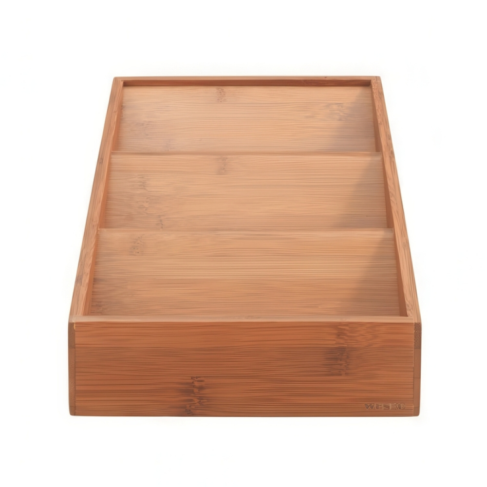 Kryddställ för låda, BAMBOO SPICE RACK, 20 x 38 x H 6 cm, Brun i gruppen Förvaring / Köksförvaring / Organisera köksskåp / Kryddhyllor hos SmartaSaker.se (41607)