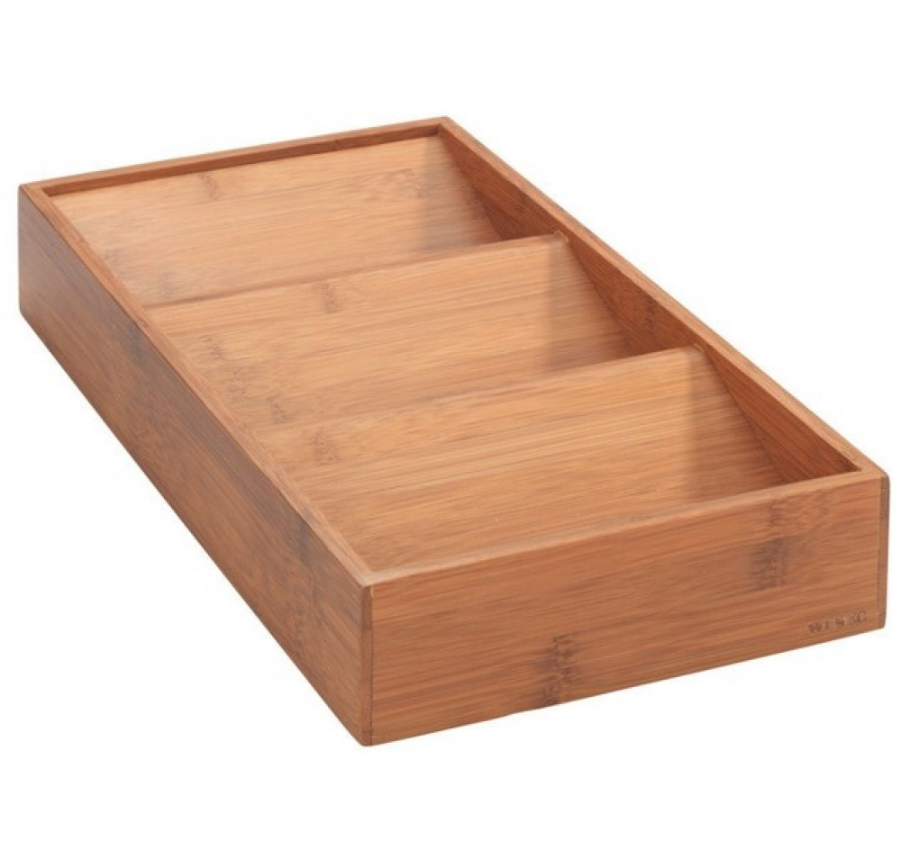 Kryddställ för låda, BAMBOO SPICE RACK, 20 x 38 x H 6 cm, Brun i gruppen Förvaring / Köksförvaring / Organisera köksskåp / Kryddställ hos SmartaSaker.se (41607)