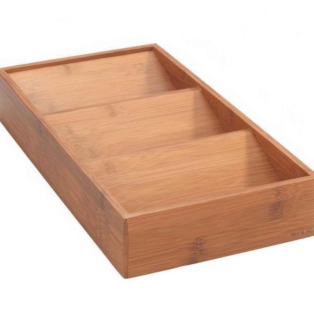 Kryddställ för låda, BAMBOO SPICE RACK, 20 x 38 x H 6 cm, Brun i gruppen Förvaring / Köksförvaring / Organisera köksskåp / Kryddhyllor hos SmartaSaker.se (41607)