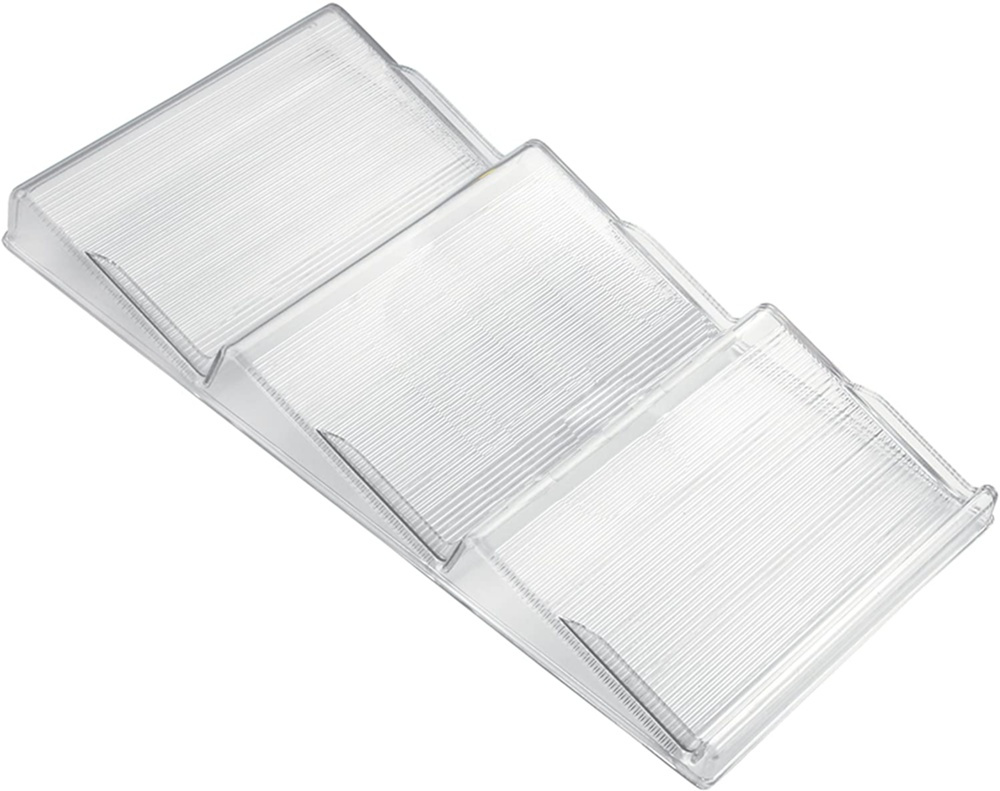 Kryddställ för låda, IN-DRAWER SPICE RACK, 21,6 x 42 x H 4 cm, Transparent i gruppen Förvaring / Köksförvaring / Organisera köksskåp hos SmartaSaker.se (41608)