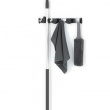 Kvasthållare med krokar, MOP HOLDER, 40 cm, Aluminium / Svart Kvasthållare med krokar, MOP HOLDER, 40 cm, Aluminium / Svart