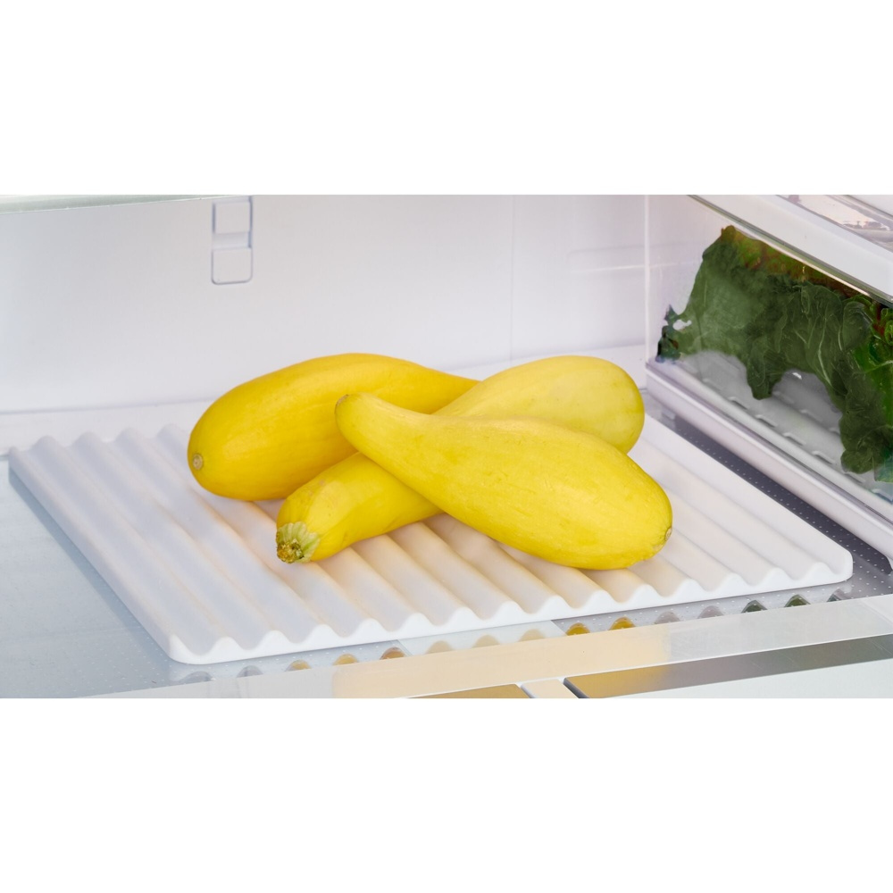Kylskåpsmatta för frukt och grönt, FRESH PRODUCE MAT, 30,5 x 30,5 cm, Vit i gruppen Förvaring / Köksförvaring / Kylskåpsförvaring hos SmartaSaker.se (41627)