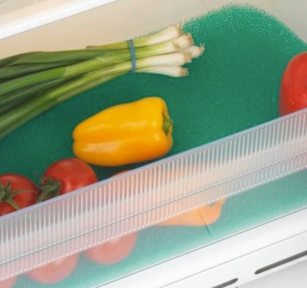 Kylskåpsmatta för frukt och grönt, STAY FRESH MAT, 46 x 30 cm, Grön i gruppen Förvaring / Köksförvaring / Kylskåpsförvaring hos SmartaSaker.se (41630)