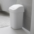 Liten Papperskorg med vipplock, ORTHEX 10 L, 25 x 21 x H 37 cm, Vit Liten Papperskorg med vipplock, ORTHEX 10 L, 25 x 21 x H 37 cm, Vit