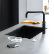 Liten skrapa, Silikon, DISH SQUEEGEE, 10,5 x 7,5 cm, Brabantia, Mörkgrå Liten skrapa, Silikon, DISH SQUEEGEE, 10,5 x 7,5 cm, Brabantia, Mörkgrå