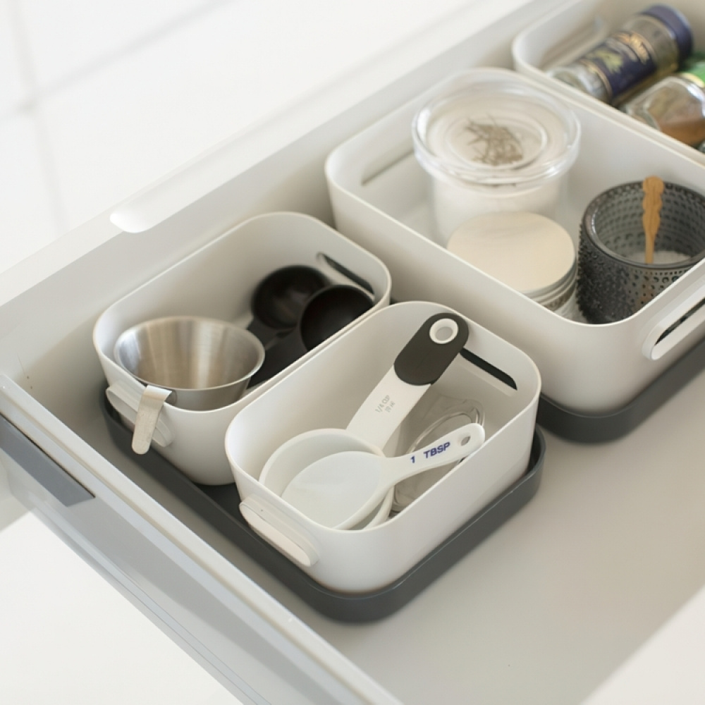 Lock / Bricka, Medium, SMARTSTORE COMPACT M, 29 x 20 x 2,5 cm i gruppen Förvaring / Förvaringslådor / SmartStore förvaringslådor hos SmartaSaker.se (41659)