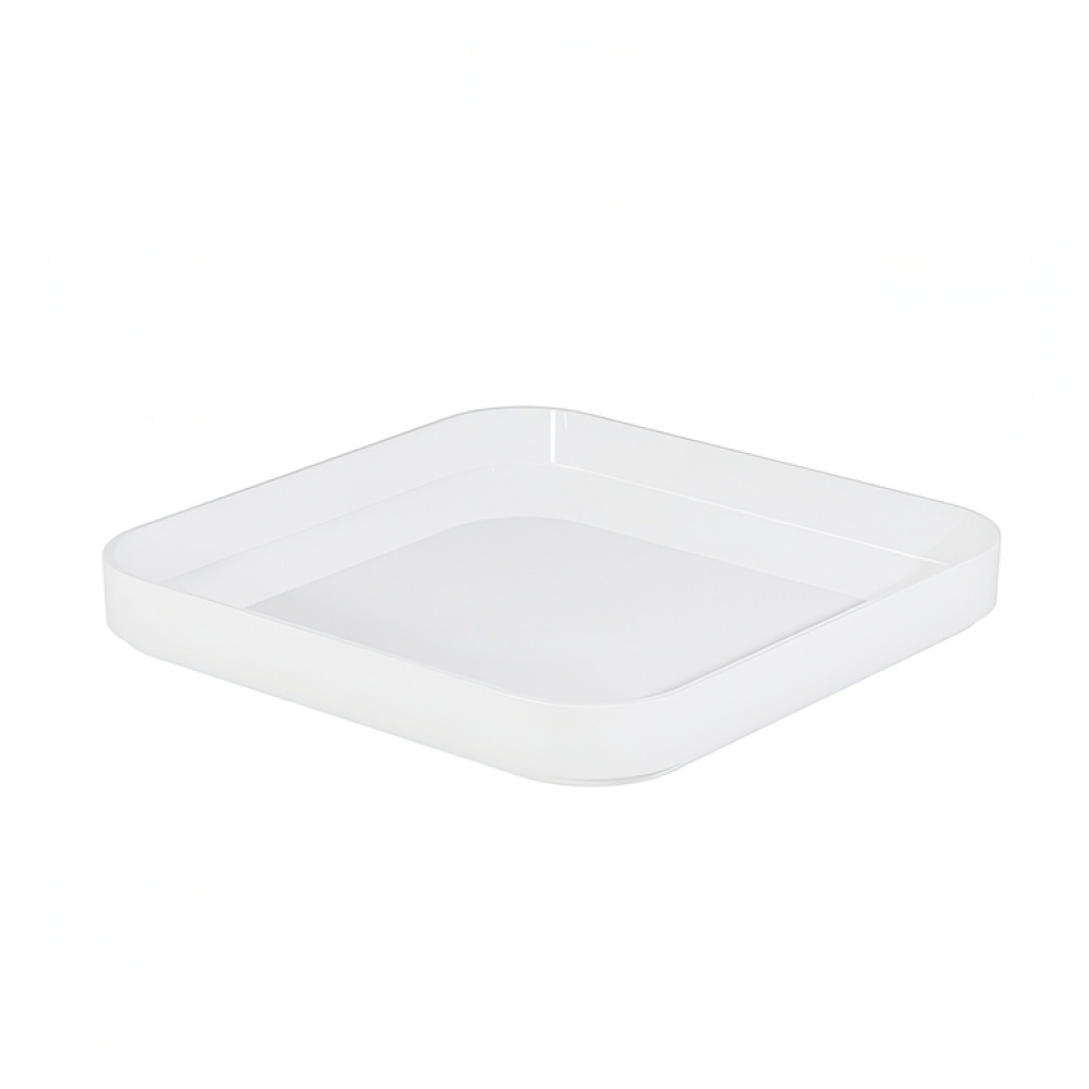 Lock / Bricka, SMARTSTORE COMPACT SQUARE, 20 x 20 x 2,5 cm i gruppen Förvaring / Förvaringslådor / SmartStore förvaringslådor hos SmartaSaker.se (41661)