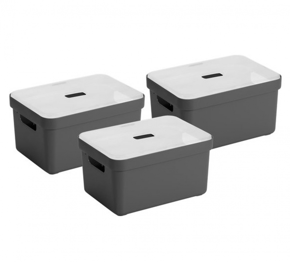 Lock, passar till SIGMA BASKET 5L, Transparent i gruppen Förvaring / Förråd- och garageförvaring / Korgar och hinkar hos SmartaSaker.se (41663)