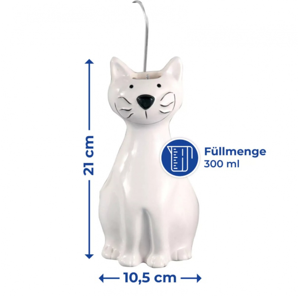 Luftfuktare för element i Keramik, 2 st, NICE WHITE CATS, Vita i gruppen Förvaring / Tvätt och tork hos SmartaSaker.se (41667)