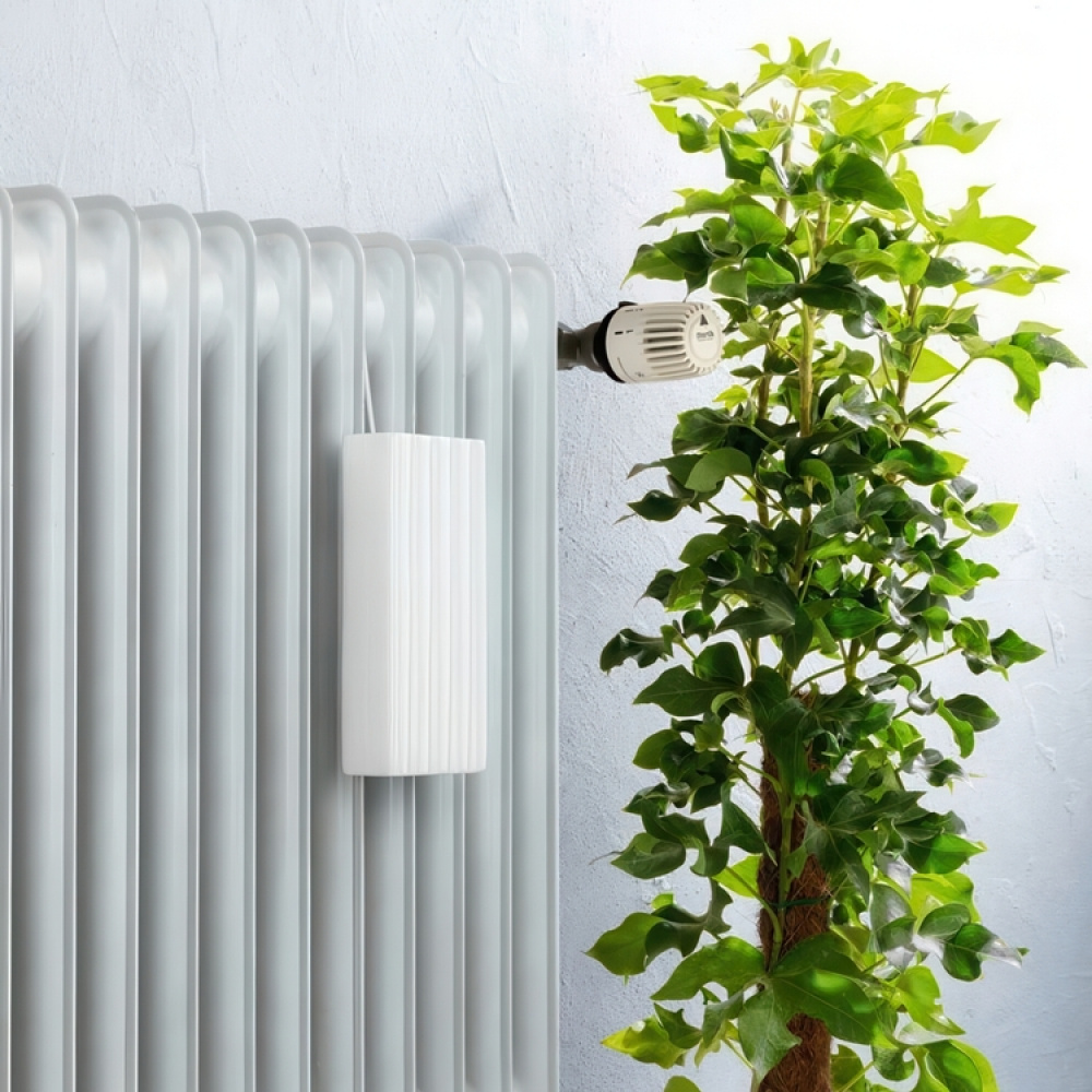 Luftfuktare för element i Keramik, STRIPES HANGING HUMIDIFIER, Vit i gruppen Förvaring / Tvätt och tork hos SmartaSaker.se (41668)