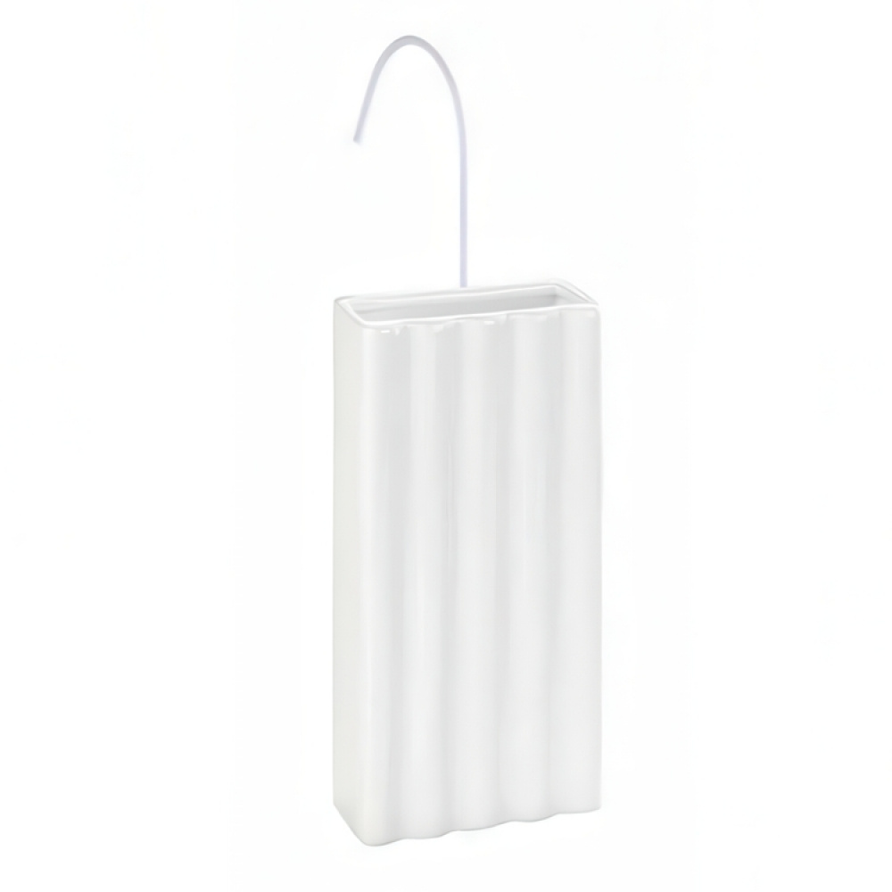 Luftfuktare för element i Keramik, STRIPES HANGING HUMIDIFIER, Vit i gruppen Förvaring / Tvätt och tork hos SmartaSaker.se (41668)