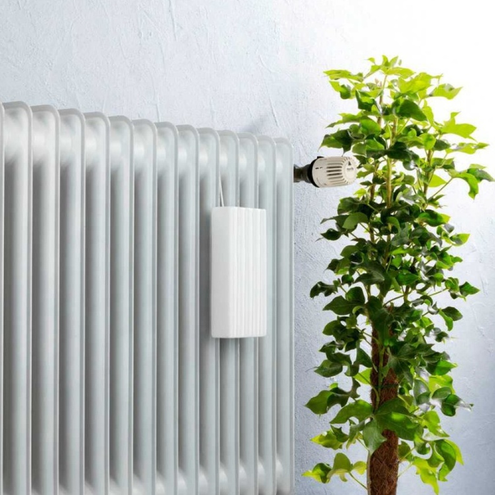 Luftfuktare för element i Keramik, STRIPES HANGING HUMIDIFIER, Vit i gruppen Förvaring / Tvätt och tork hos SmartaSaker.se (41668)
