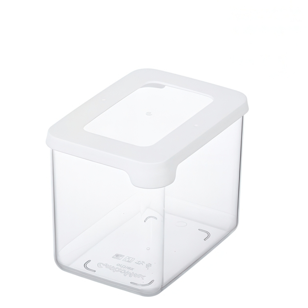 Lufttät behållare Liten, 0,8 Liter, VISION, Klar / Vit i gruppen Förvaring / Köksförvaring / Förvaringsburkar / SmartStore förvaringsburkar hos SmartaSaker.se (41672)