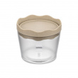 Lufttät behållare, 300 ml, KOIZOL PRINCE ORGANIC SMALL CONTAINER , Transparent / Beige Lufttät behållare, 300 ml, KOIZOL PRINCE ORGANIC SMALL CONTAINER , Transparent / Beige