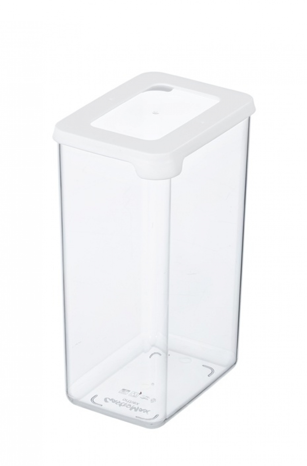 Lufttät behållare, Medium, 1,6 Liter, VISION Klar / Vit i gruppen Förvaring / Köksförvaring / Förvaringslådor och burkar / SmartStore hos SmartaSaker.se (41692)