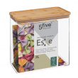 Lufttät behållare, Rektangulär, 3 L, ESKE BAMBOO LARGE, 20,4 x 10,4 x H 20,5 cm, Klar / Natur Lufttät behållare, Rektangulär, 3 L, ESKE BAMBOO LARGE, 20,4 x 10,4 x H 20,5 cm, Klar / Natur