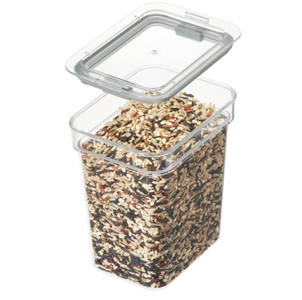 Lufttät Förvaringsburk, 0,9 L, iD FRESH SMALL TALL CANISTER, 5,5 x 13,5 x H 15 cm, Transparent i gruppen Förvaring / Köksförvaring / Förvaringslådor och burkar / iD Fresh hos SmartaSaker.se (41703)