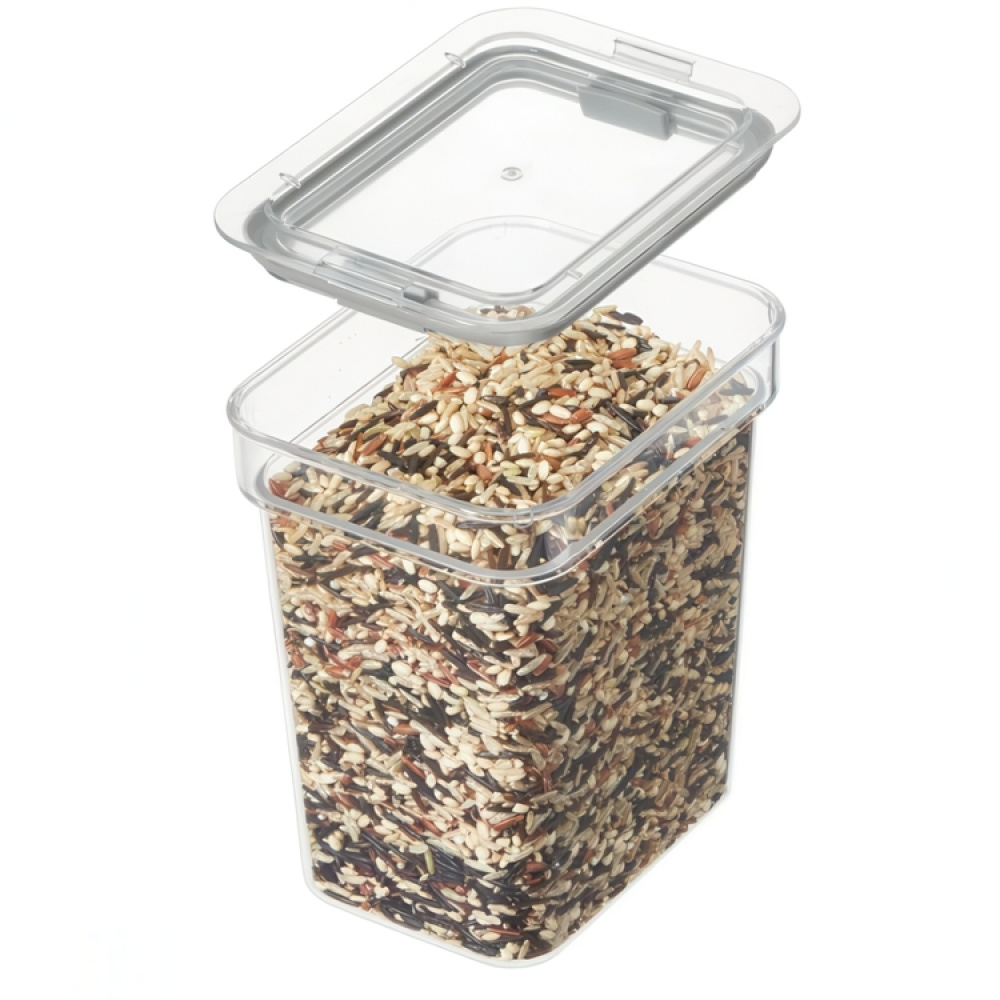 Lufttät Förvaringsburk, 0,9 L, iD FRESH SMALL TALL CANISTER, 5,5 x 13,5 x H 15 cm, Transparent i gruppen Förvaring / Köksförvaring / Förvaringsburkar / iDesign förvaringsburkar hos SmartaSaker.se (41703)