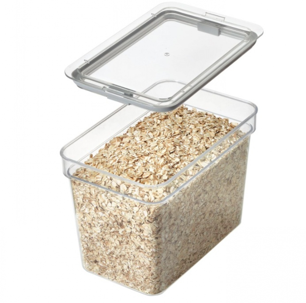 Lufttät Förvaringsburk, 2.1 L, iD FRESH MEDIUM TALL CANISTER, 13 x 20,5 x H 15 cm, Transparent i gruppen Förvaring / Köksförvaring / Förvaringslådor och burkar hos SmartaSaker.se (41704)