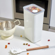 Lufttät Förvaringsburk, iD POUR LID XL CANISTER, 12,1 x 16,2 x H 29,5 cm, Vit / Transparent Lufttät Förvaringsburk, iD POUR LID XL CANISTER, 12,1 x 16,2 x H 29,5 cm, Vit / Transparent