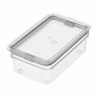 Lufttät Förvaringsburk, Låg, iD FRESH MEDIUM SHORT CANISTER, 13 x 20,5 x H 8 cm , Transparent  Lufttät Förvaringsburk, Låg, iD FRESH MEDIUM SHORT CANISTER, 13 x 20,5 x H 8 cm , Transparent