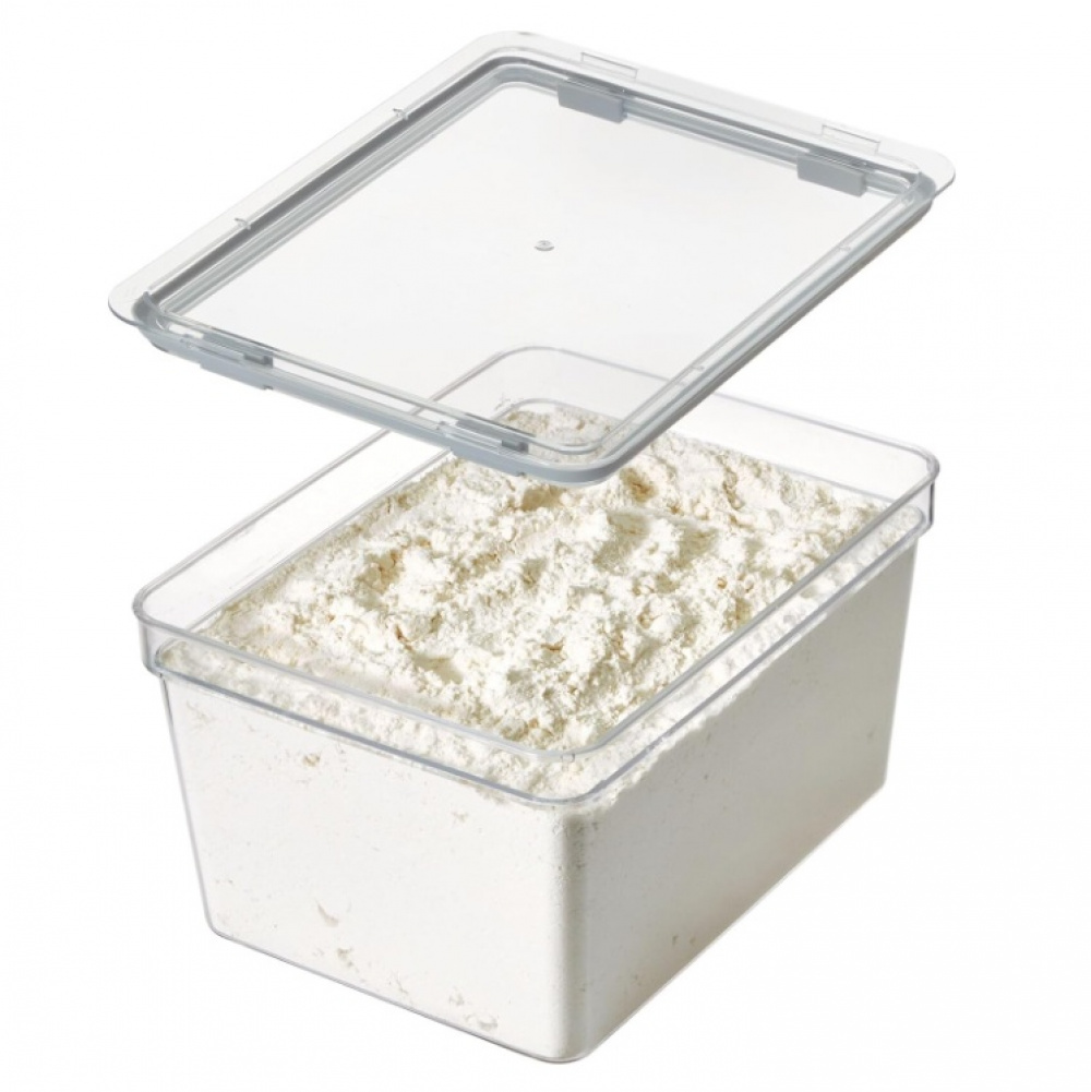 Lufttät Förvaringsburk, Stor, 4,8 L, iD FRESH LARGE TALL CANISTER, 20 x 26,5 x H 15 cm , Transparent i gruppen Förvaring / Köksförvaring / Förvaringslådor och burkar hos SmartaSaker.se (41711)