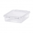 Låda / Ask, SMARTSTORE 1L HOME, 21 x 17 x H 6 cm, Klar / Vit Låda / Ask, SMARTSTORE 1L HOME, 21 x 17 x H 6 cm, Klar / Vit