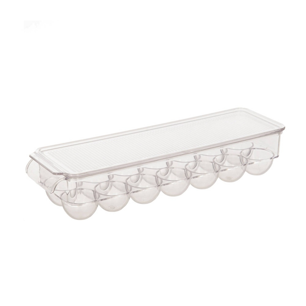 Låda för 14 Ägg, Långsmal, RANGEMENT FRIGO, 37 x 11 x H 7,6 cm, Klar i gruppen Förvaring / Köksförvaring / Kylskåpsförvaring hos SmartaSaker.se (41727)