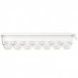 Låda för 14 Ägg, Långsmal, RANGEMENT FRIGO, 37 x 11 x H 7,6 cm, Klar Låda för 14 Ägg, Långsmal, RANGEMENT FRIGO, 37 x 11 x H 7,6 cm, Klar