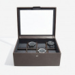 Låda för klockor med glaslock, STACKERS 8 PIECE WATCH BOX, 19,5 x 24 x H 9,5 cm Låda för klockor med glaslock, STACKERS 8 PIECE WATCH BOX, 19,5 x 24 x H 9,5 cm