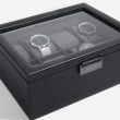 Låda för klockor med glaslock, STACKERS 8 PIECE WATCH BOX, 19,5 x 24 x H 9,5 cm Låda för klockor med glaslock, STACKERS 8 PIECE WATCH BOX, 19,5 x 24 x H 9,5 cm