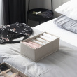 Låda för sortering, 6 fack, BIGSO SOFT DRAWER ORGANIZER, 16,5 x 29 x H 11 cm Låda för sortering, 6 fack, BIGSO SOFT DRAWER ORGANIZER, 16,5 x 29 x H 11 cm