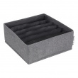 Låda för sortering, 6 fack, BIGSO SOFT DRAWER SQUARE ORGANIZER, 29 x 29 x H 11 cm Låda för sortering, 6 fack, BIGSO SOFT DRAWER SQUARE ORGANIZER, 29 x 29 x H 11 cm