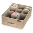 Låda för sortering, Justerbara fack, VITA ECO DRAWER ORGANISER, 35 x 26,5 x H 12 cm, Brun Låda för sortering, Justerbara fack, VITA ECO DRAWER ORGANISER, 35 x 26,5 x H 12 cm, Brun