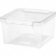 Låda Kvadratisk, SMARTSTORE 7L HOME, 28 x 28 x H 17 cm, Klar / Vit Låda Kvadratisk, SMARTSTORE 7L HOME, 28 x 28 x H 17 cm, Klar / Vit