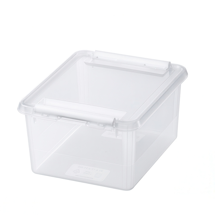 Låda Liten / Ask, SMARTSTORE 2L HOME, 21 x 17 x H11 cm, Klar / Vit i gruppen Förvaring / Förvaringslådor / SmartStore förvaringslådor hos SmartaSaker.se (41775)